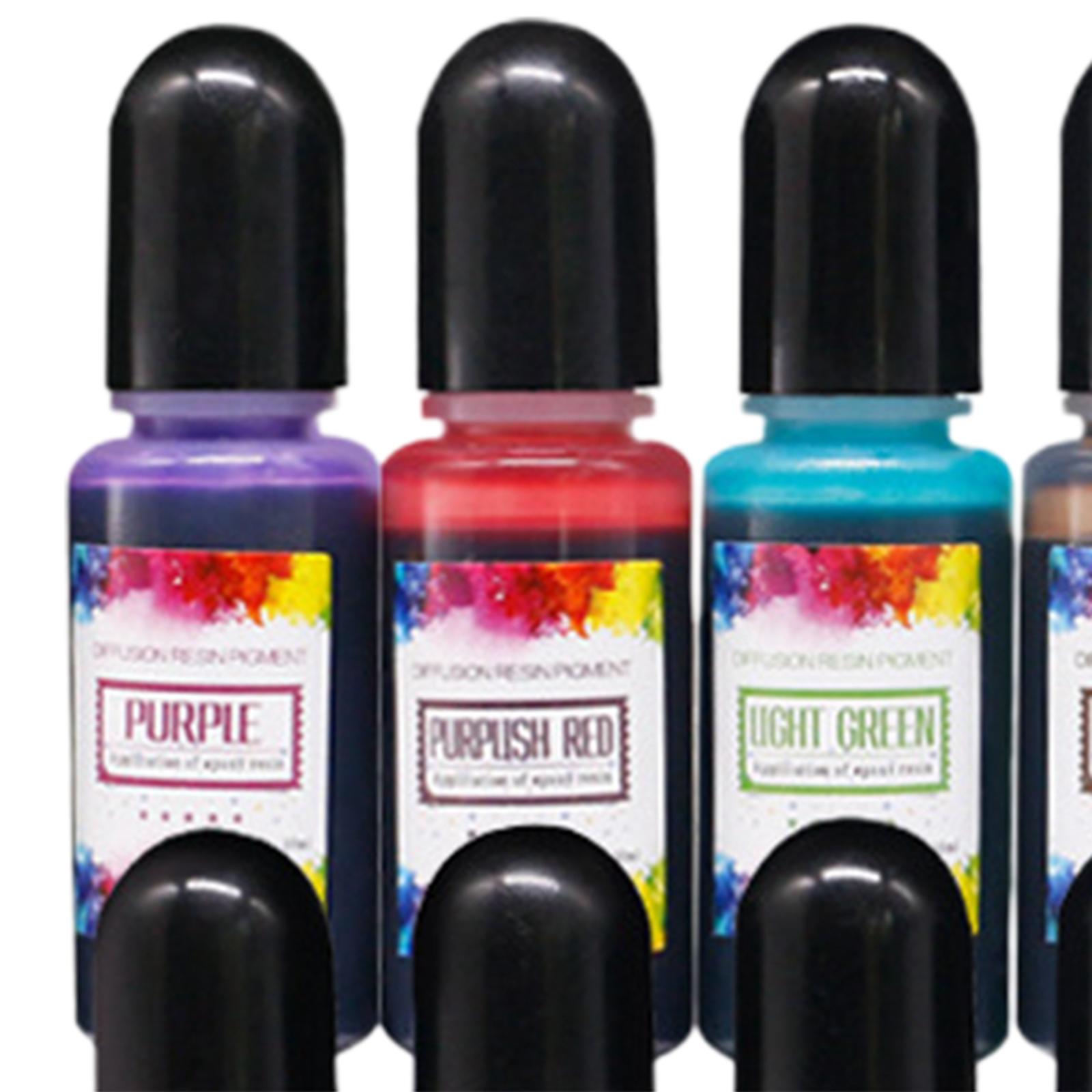 Resin Dye Alcohol - 24 pièces d'encres à l'alcool, pigment