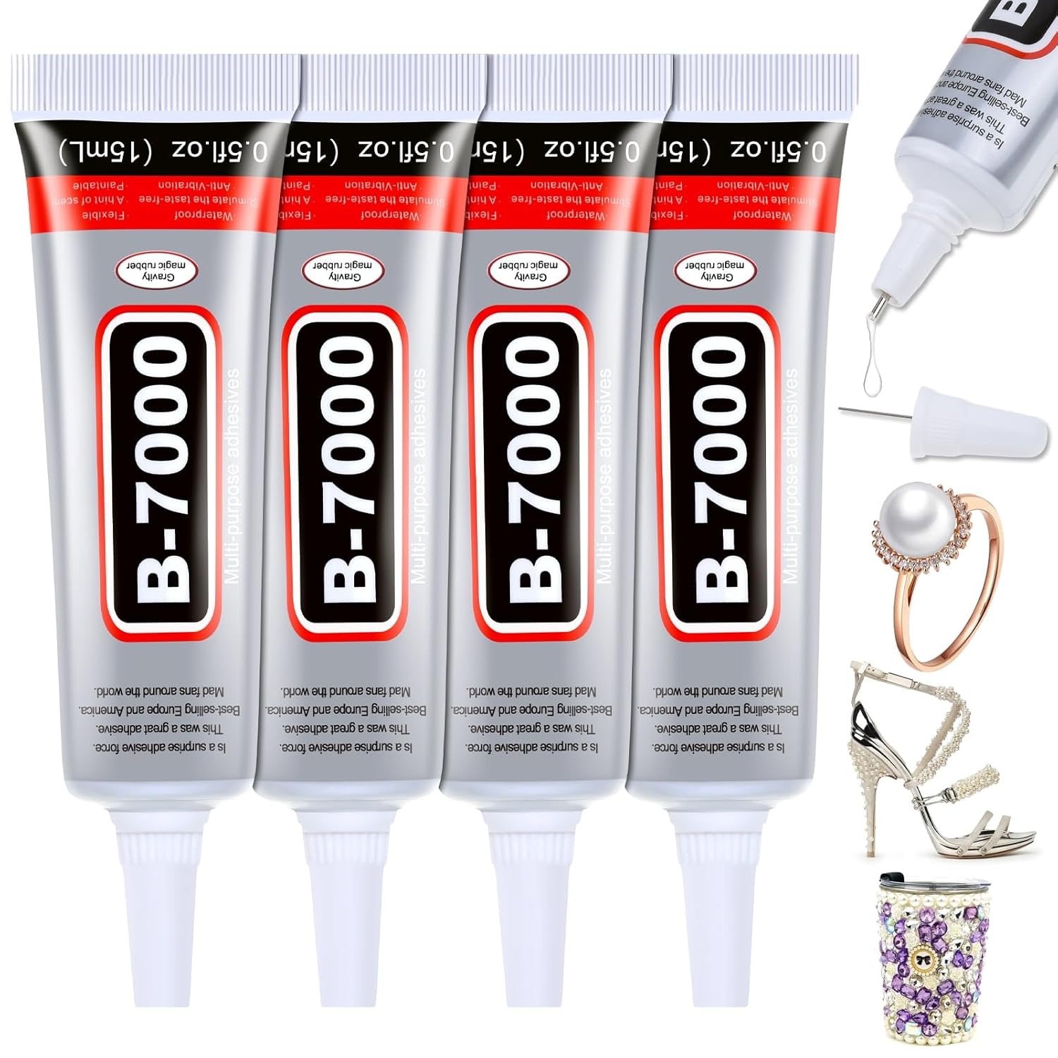 Resin Craft Material - Colle Super B-7000 Loolifl (1-10 pièces)