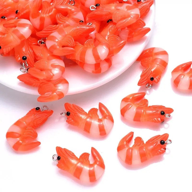 Resin Craft Projects - 10 Breloques en Résine Acrylique Thème