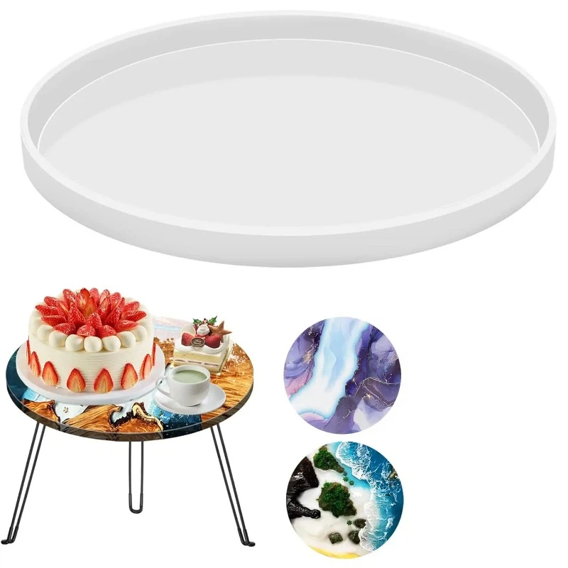 Coaster Mold Round - Moules en résine époxy ronds pour