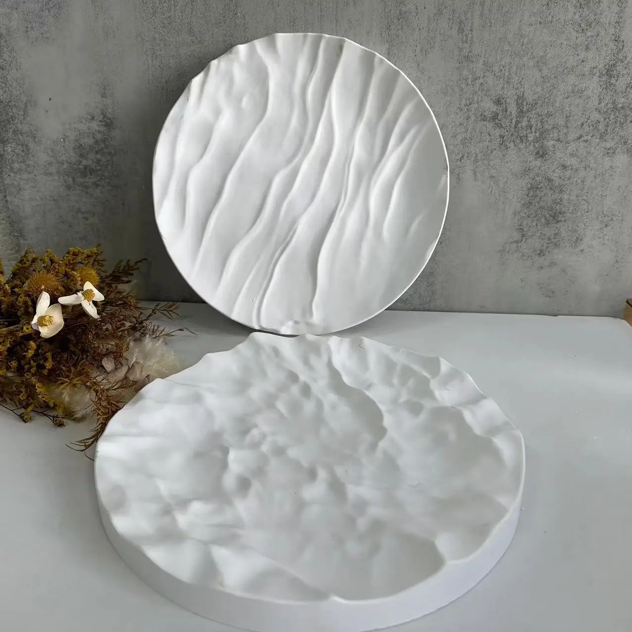 Coaster Mold Round - Grand moule en silicone rond en