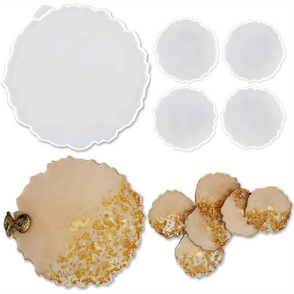 Geode Mold Silicone - Ensemble de moules en silicone pour