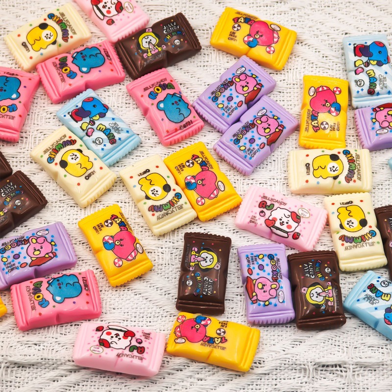 Resin Craft Projects - Breloques en résine BT21 Mini bonbons