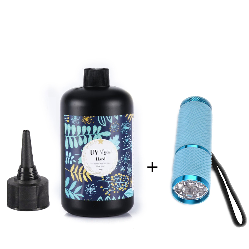 Epoxy Uv Resin Kit - Colle en résine époxy UV 10-500g,