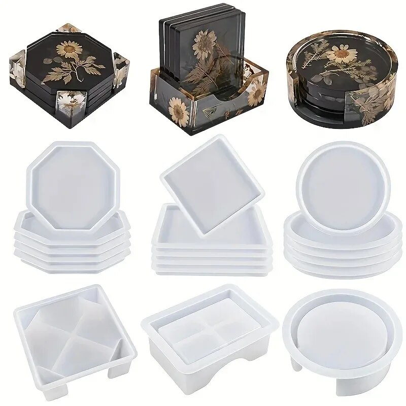 Serving Tray Mold - Ensemble de moules en résine pour