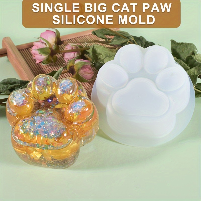 Resin Craft Ideas - 1 grand moule en Silicone patte