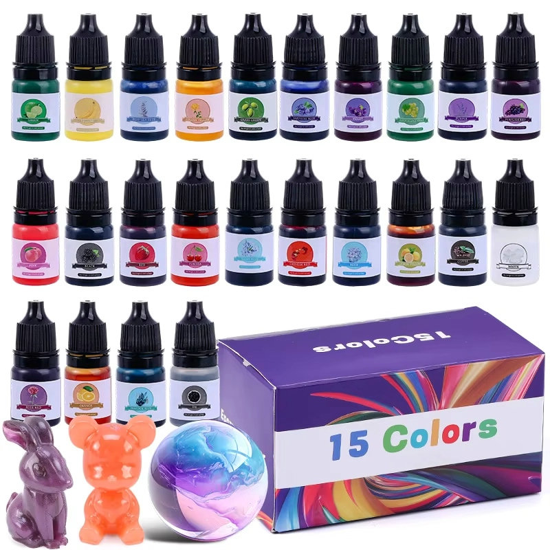 Pigment de couleur de résine é - Epoxy Uv Resin Kit avis et prix
