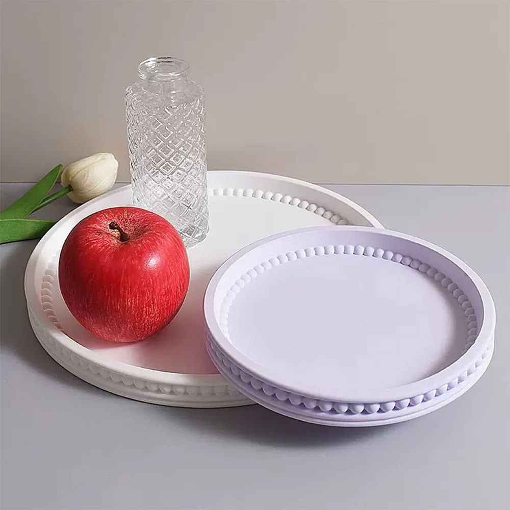 Plateau de rangement rond en S - Coaster Mold Round avis et prix