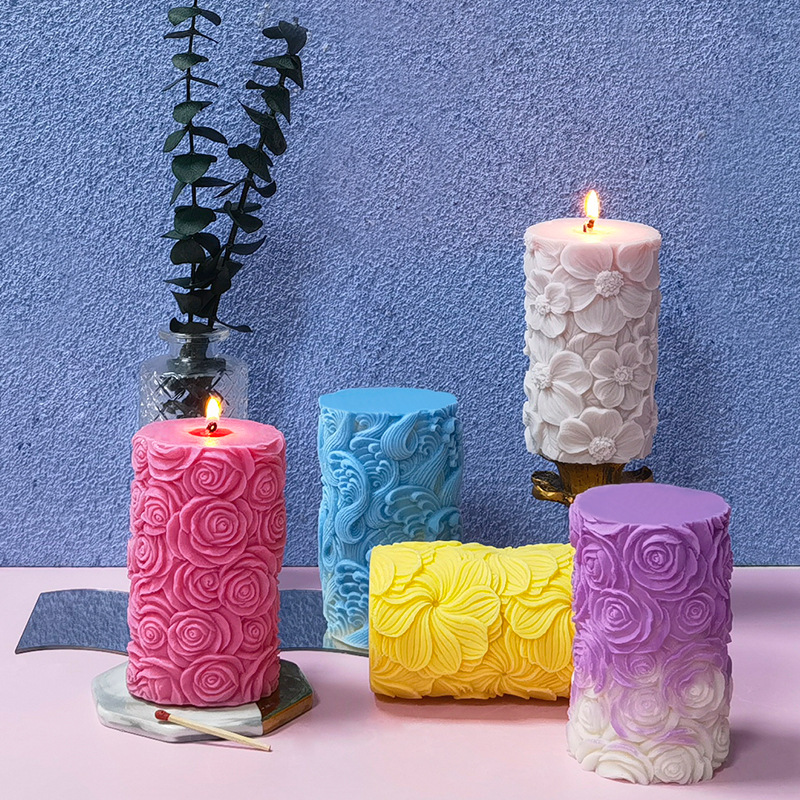 Moule en silicone cylindrique  - Resin Ocean Wave Mold avis et prix