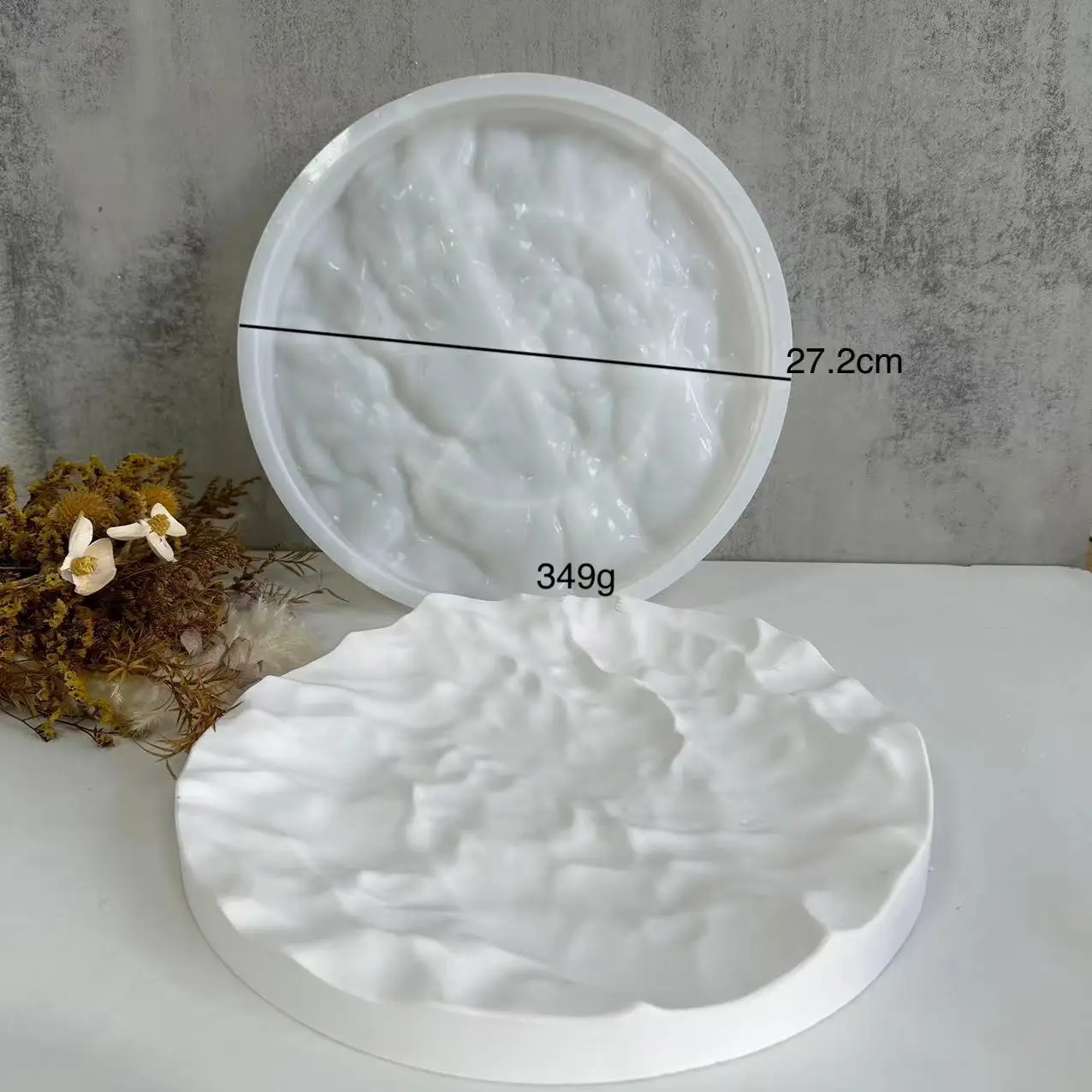 Grand moule en silicone rond e - Coaster Mold Round avis et prix