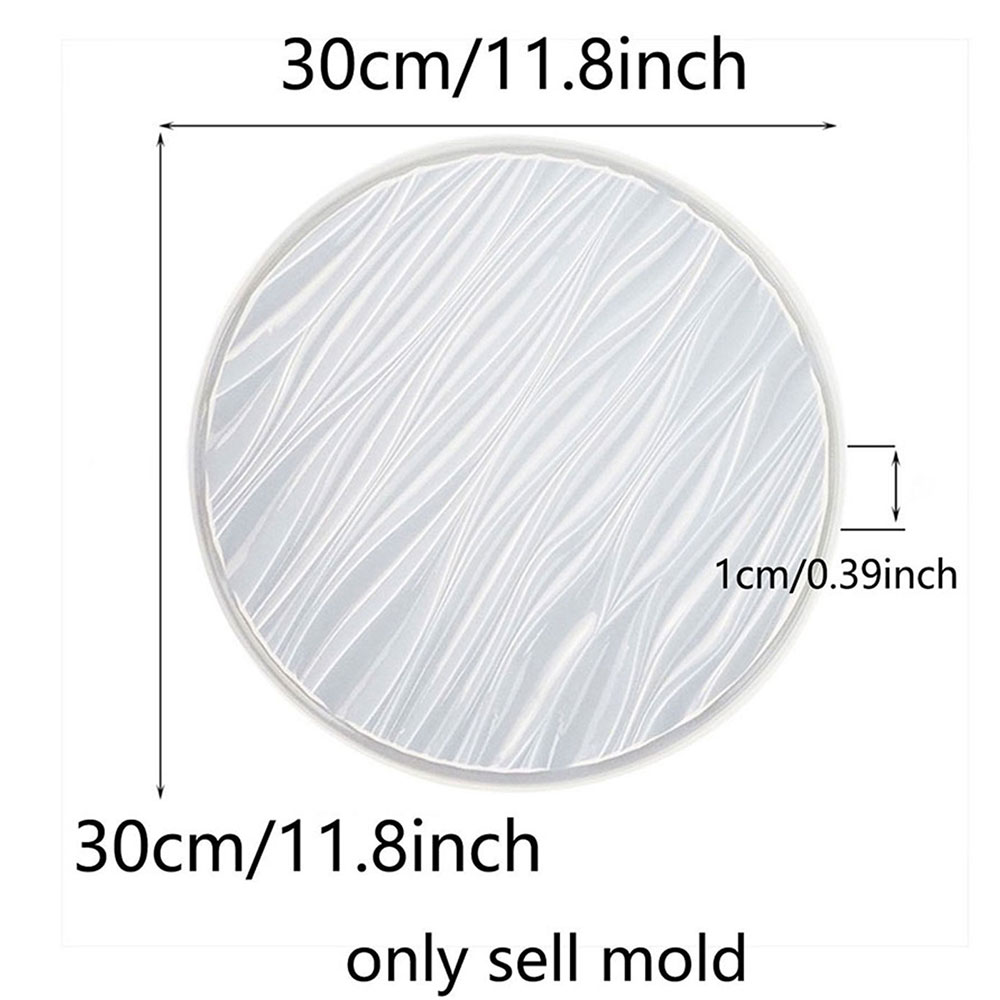 Grand moule rond en silicone p - Coaster Mold Round avis et prix