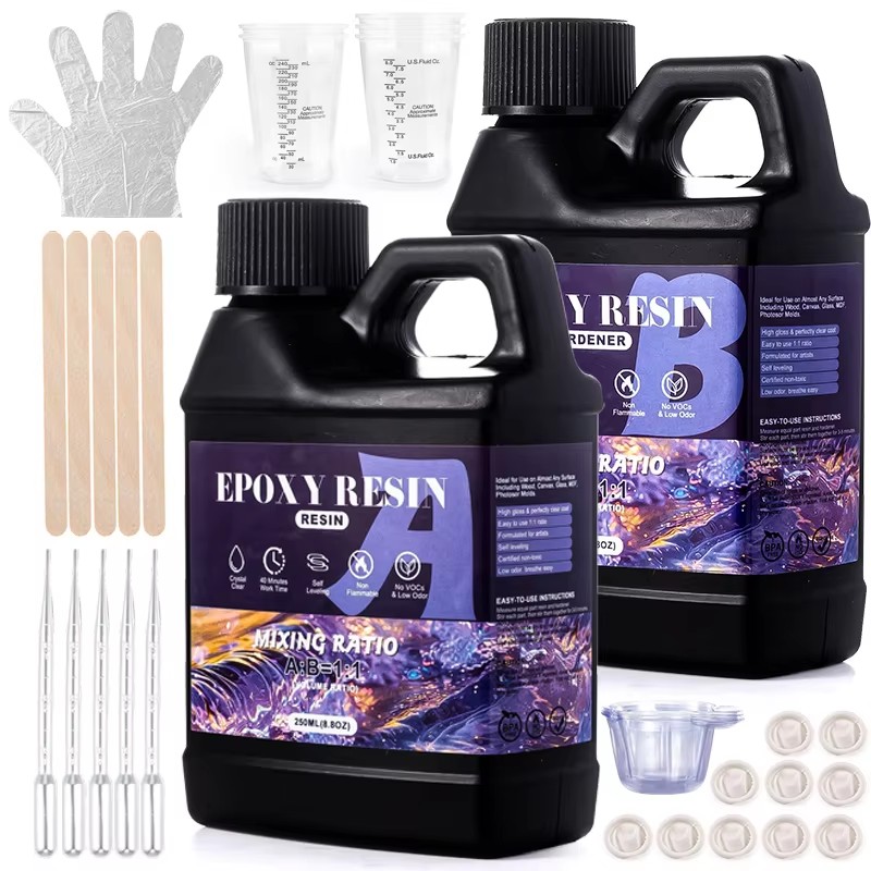 Kit de résine époxy 1:1 Easy M - Epoxy Uv Resin Kit avis et prix