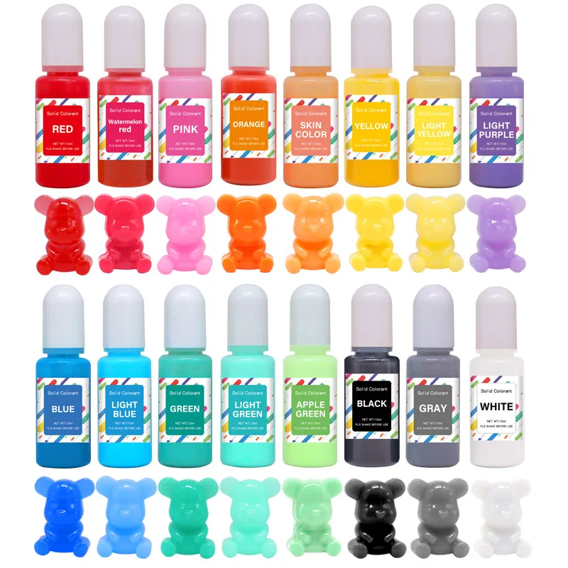 Ensemble de pigments de couleu - Epoxy Uv Resin Kit avis et prix
