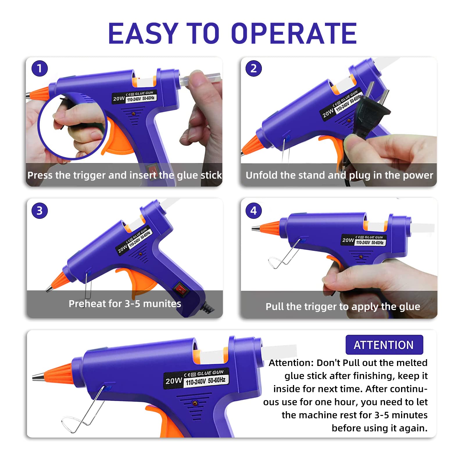Pistolet à colle thermofusible - Heat Gun Small avis et prix