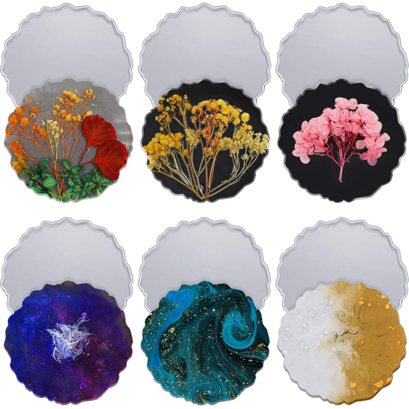 6 pièces Moule en silicone gra - Geode Mold Silicone avis et prix