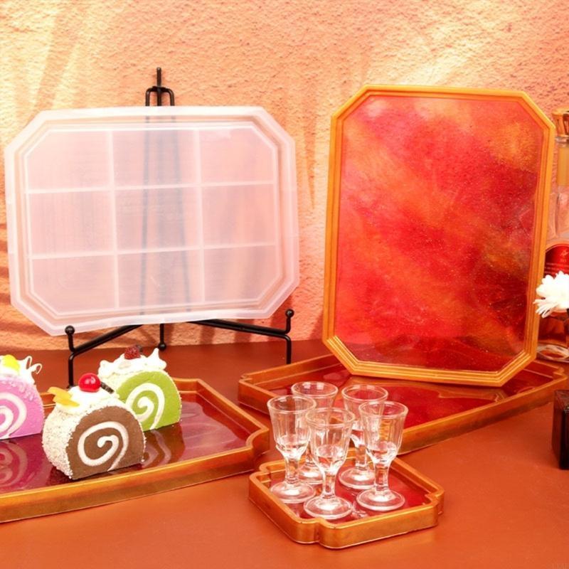 Plateau porte-gâteau en résine - Geode Mold Silicone avis et prix