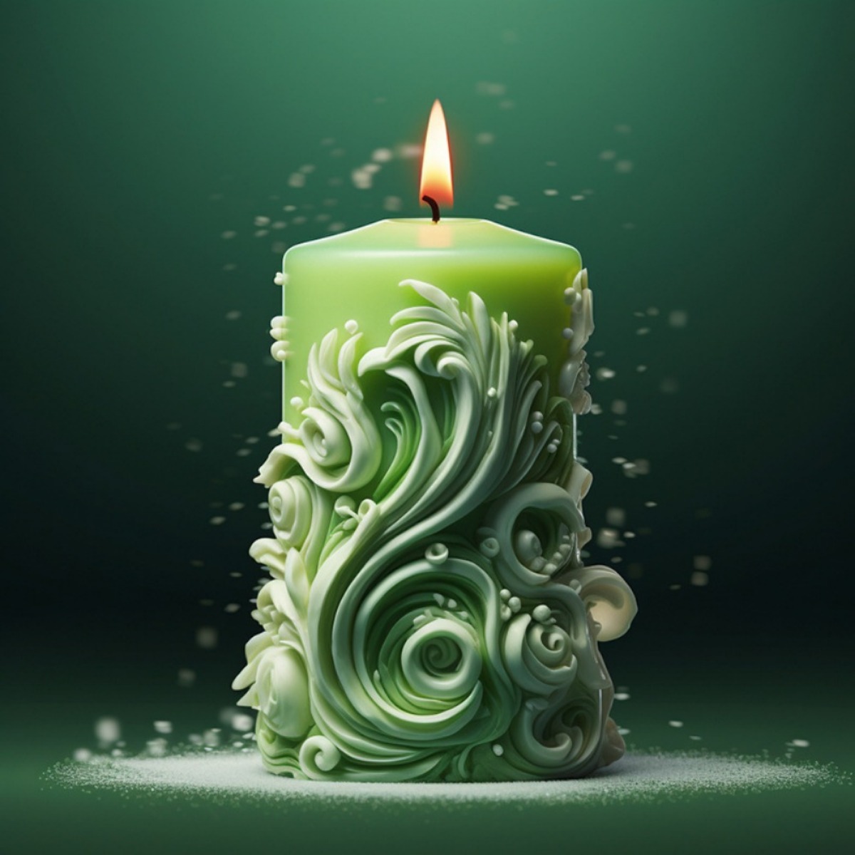 Moule à bougie cylindrique en  - Resin Ocean Wave Mold avis et prix