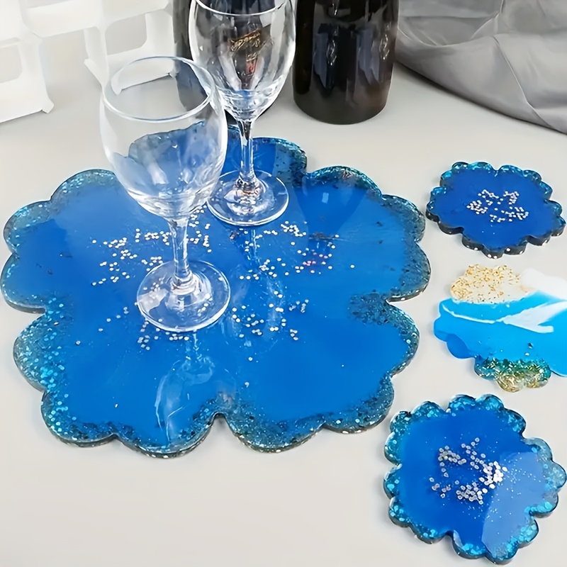 Lot de 5 moules en silicone po - Flower Preservation Resin avis et prix