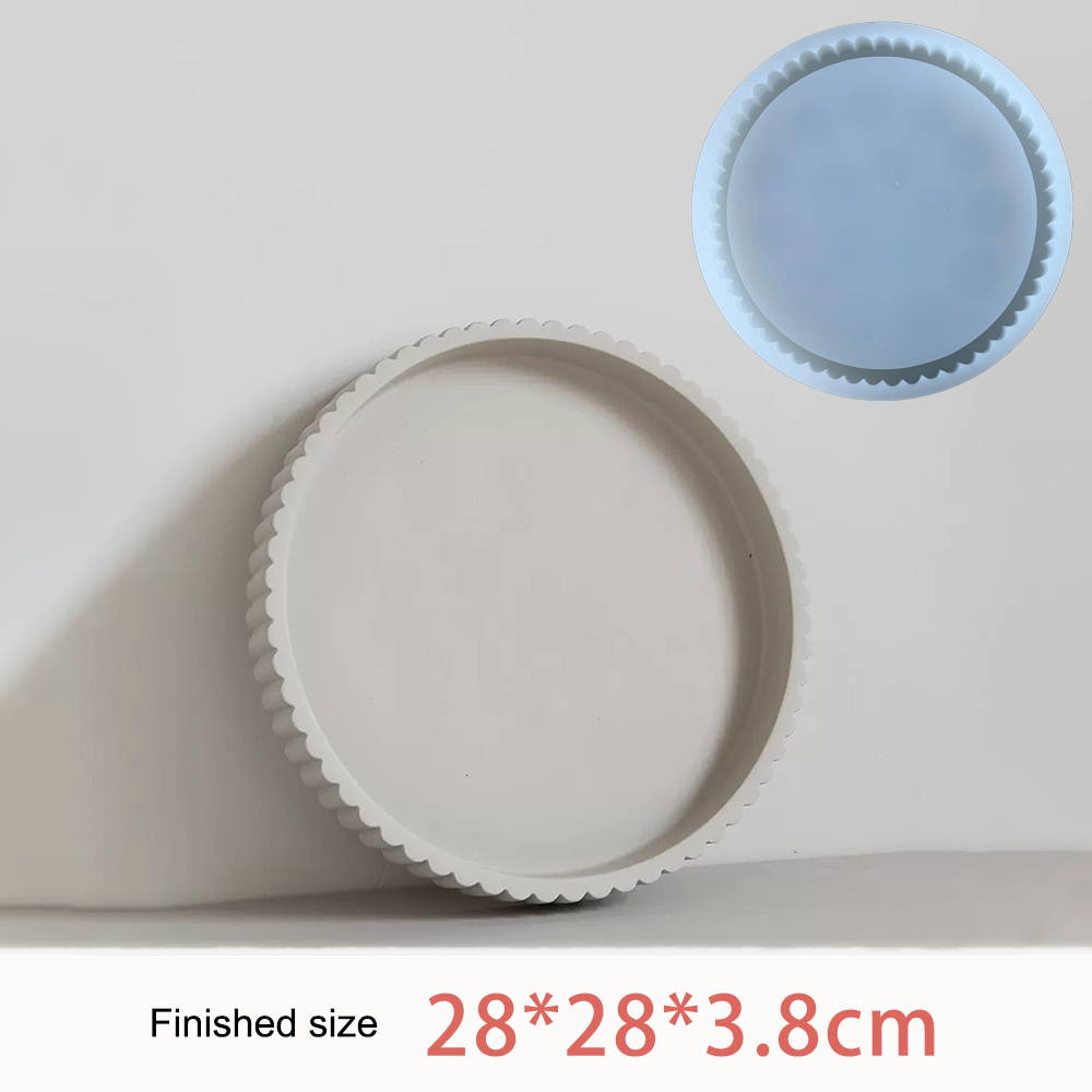 Plateau en béton décoratif ron - Coaster Mold Round avis et prix