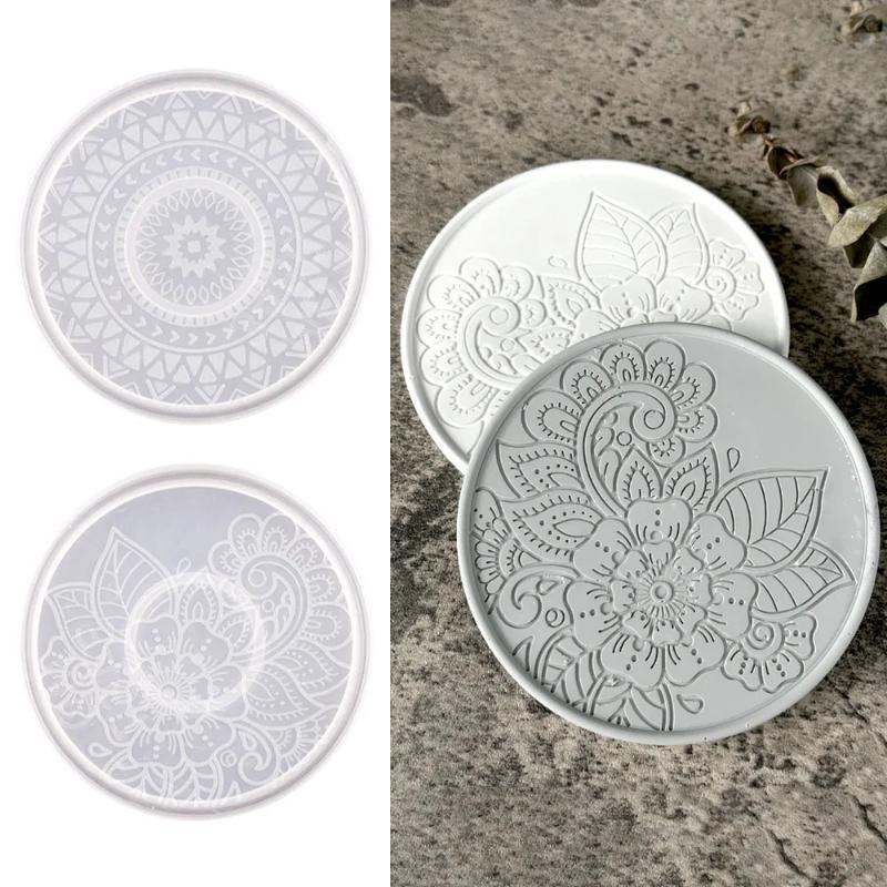 Moule rond créatif en Silicone - Coaster Mold Round avis et prix