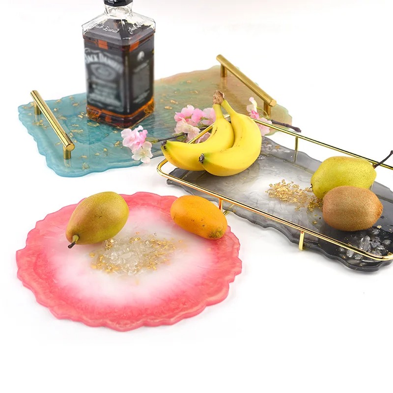 Plateau en résine époxy, moule - Silicone Mold Tray avis et prix