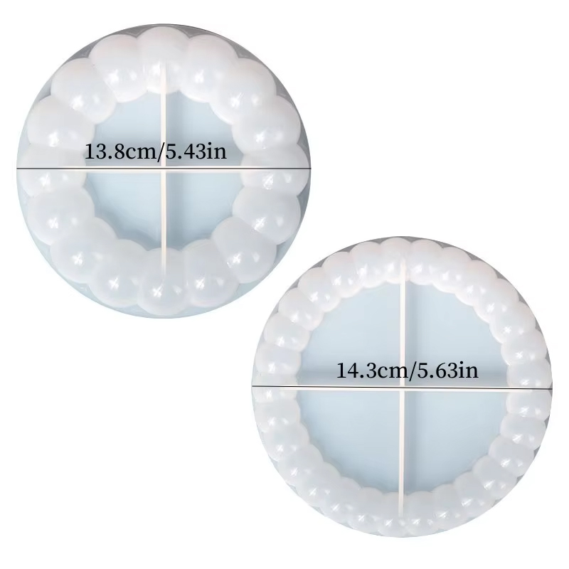 Plateau à bulles rond, dessous - Coaster Mold Round avis et prix