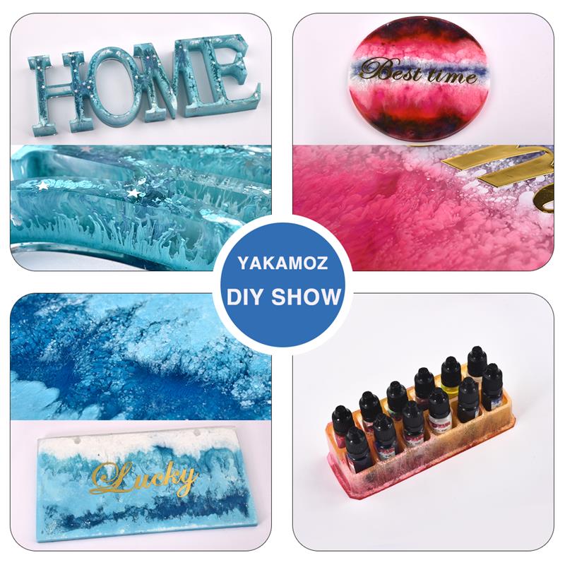 1 Kit de pigments en résine ép - Resin Dye Alcohol avis et prix